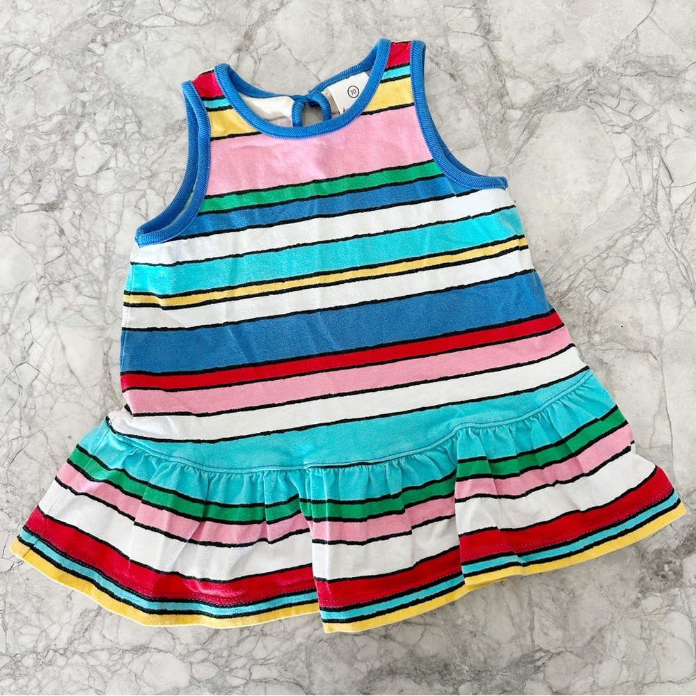 Hanna Andersson Striped 6-12M Tunic Dress